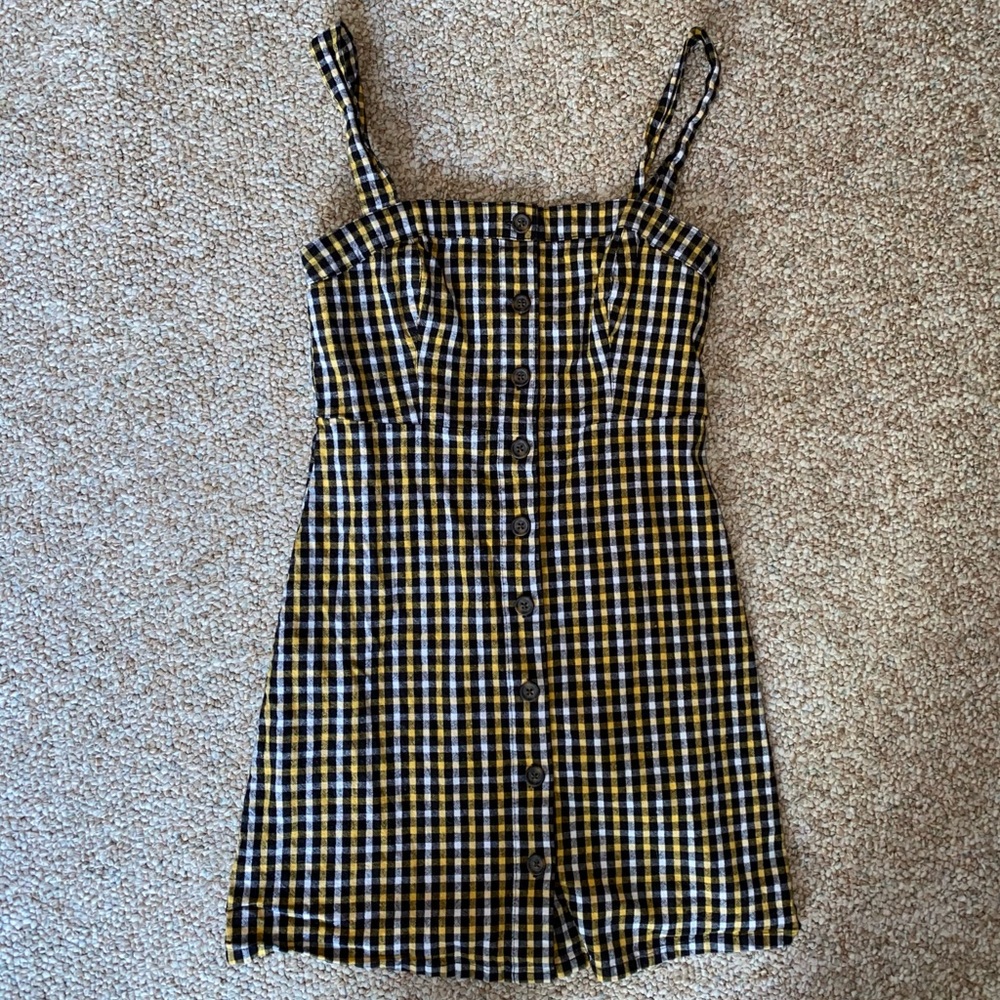 Hollister Plaid Dress